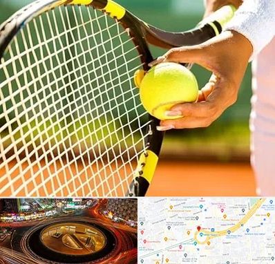 آموزشگاه تنیس در میدان ولیعصر