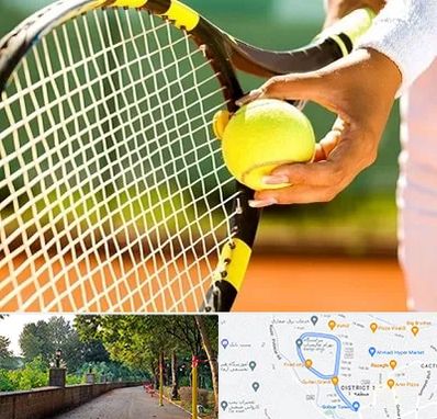 آموزشگاه تنیس در بلوار گیلان رشت