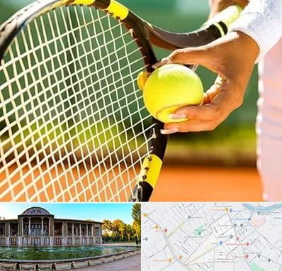 آموزشگاه تنیس در عفیف آباد شیراز