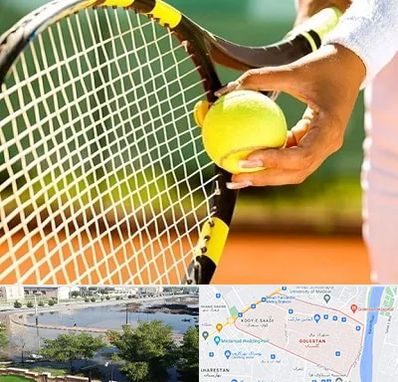 آموزشگاه تنیس در گلستان اهواز
