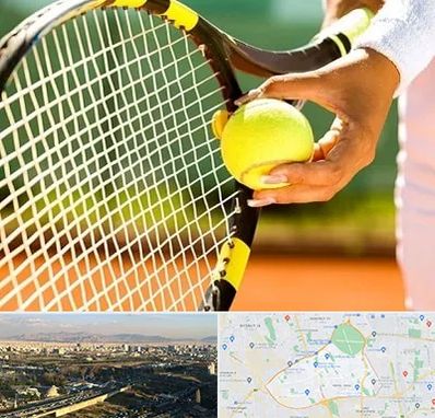 آموزشگاه تنیس در منطقه 19 تهران