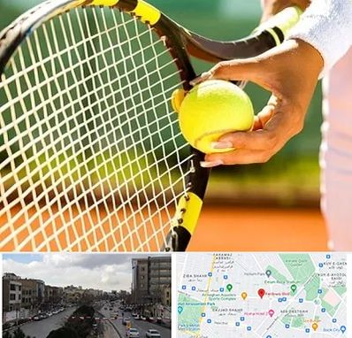 آموزشگاه تنیس در بلوار فردوسی مشهد