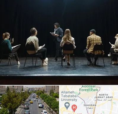 آموزشگاه بازیگری تئاتر در شهران 