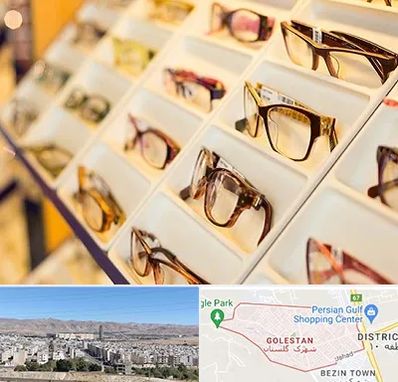 فروشگاه عینک طبی در شهرک گلستان شیراز