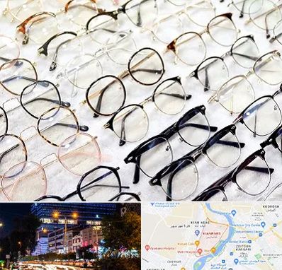 فروشگاه فریم عینک در کیانپارس اهواز
