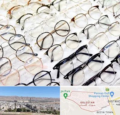 فروشگاه فریم عینک در شهرک گلستان شیراز