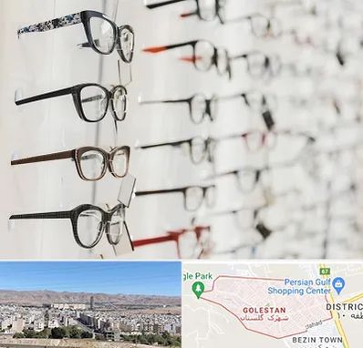 فروشگاه عینک مطالعه در شهرک گلستان شیراز
