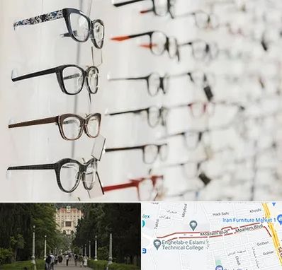 فروشگاه عینک مطالعه در بلوار معلم رشت 