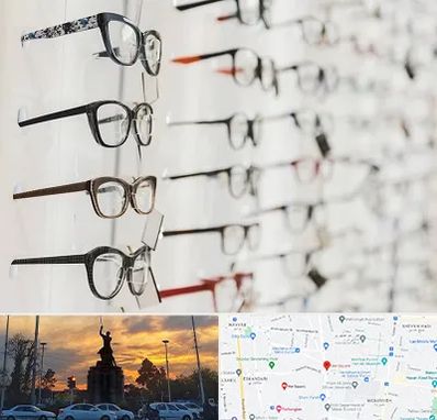 فروشگاه عینک مطالعه در میدان حر