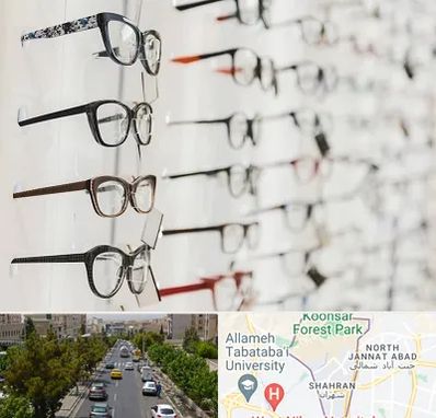 فروشگاه عینک مطالعه در شهران 