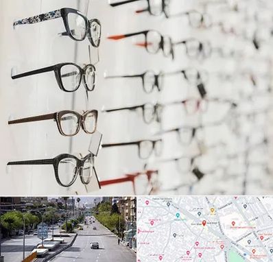 فروشگاه عینک مطالعه در خیابان زند شیراز