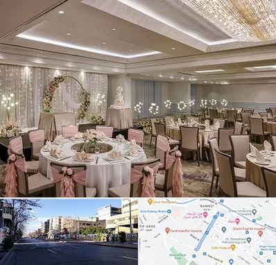 هتل برای عروسی در خیابان ملاصدرا شیراز