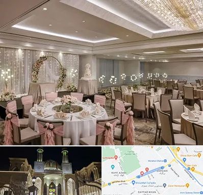 هتل برای عروسی در زرگری شیراز