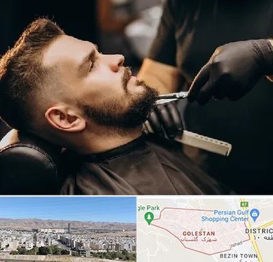 آرایشگاه مردانه در شهرک گلستان شیراز