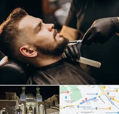 آرایشگاه مردانه در زرگری شیراز