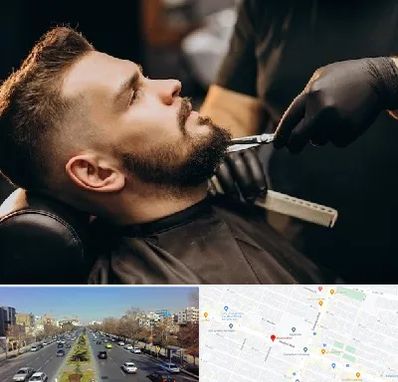 آرایشگاه مردانه در بلوار معلم مشهد