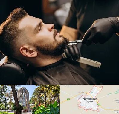 آرایشگاه مردانه در نیشابور
