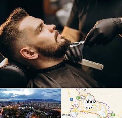 آرایشگاه مردانه در تبریز