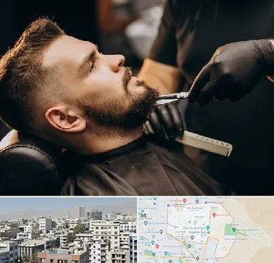 آرایشگاه مردانه در منطقه 14 تهران