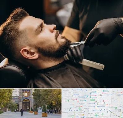 آرایشگاه مردانه در منطقه 12 تهران