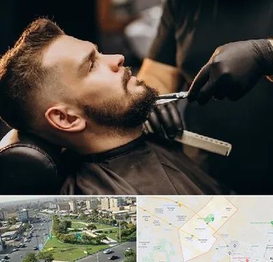 آرایشگاه مردانه در کمال شهر کرج
