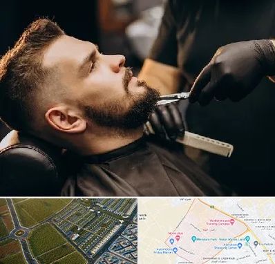 آرایشگاه مردانه در الهیه مشهد