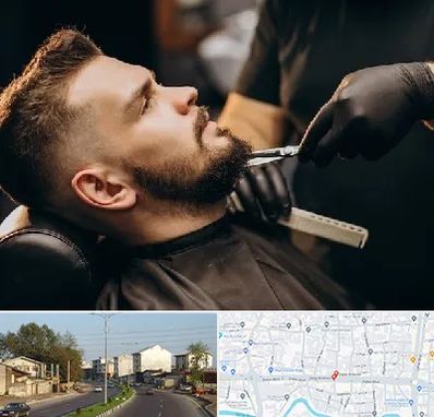 آرایشگاه مردانه در ضیابری رشت