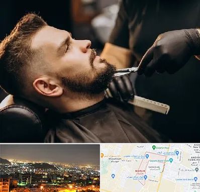 آرایشگاه مردانه در مارلیک کرج