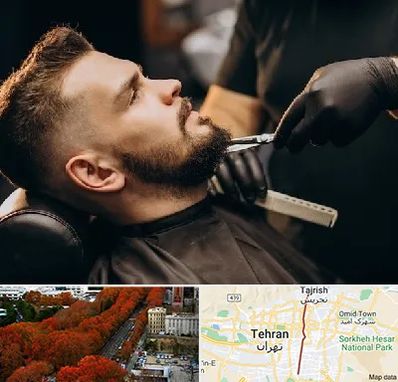 آرایشگاه مردانه در ولیعصر 