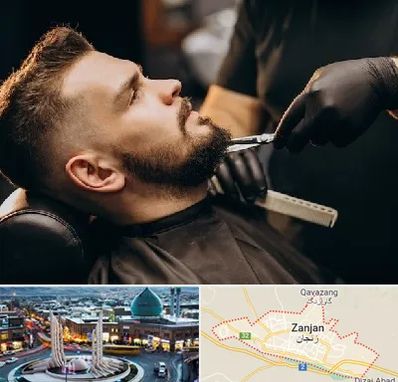 آرایشگاه مردانه در زنجان