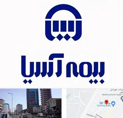 بیمه آسیا در چهارراه طالقانی کرج