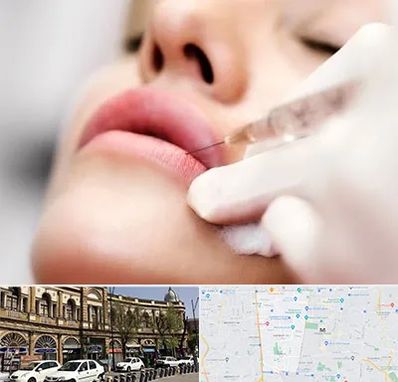 کلینیک تزریق ژل لب در منطقه 11 تهران