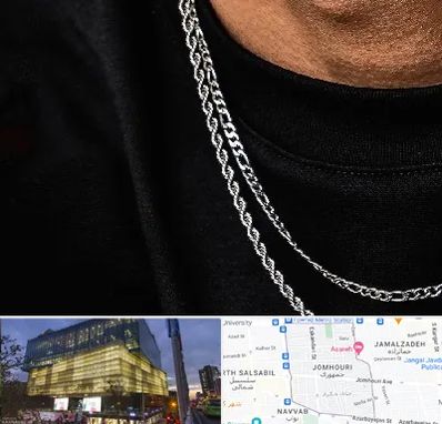 فروشگاه گردنبند مردانه در جمهوری 