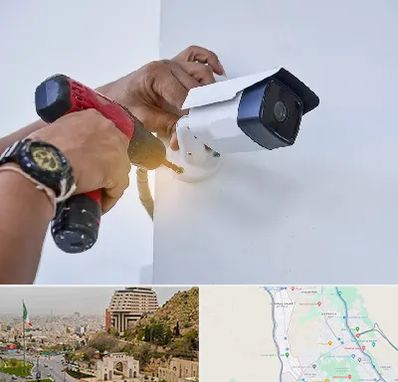 نصاب دوربین مدار بسته در فرهنگ شهر شیراز