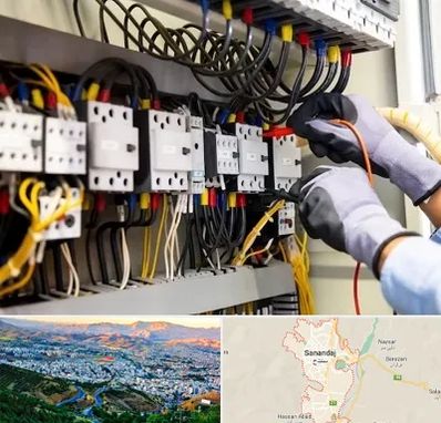 رفع اتصالی برق در سنندج