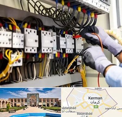 رفع اتصالی برق در کرمان