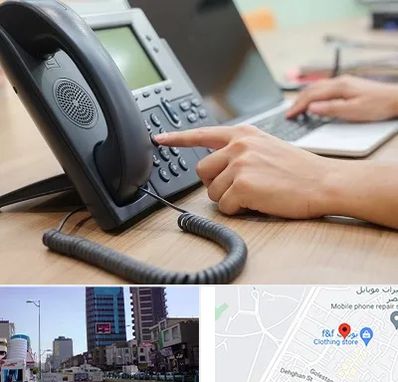 نصاب تلفن سانترال در چهارراه طالقانی کرج