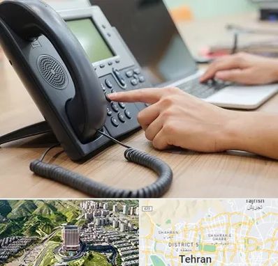 نصاب تلفن سانترال در شمال تهران