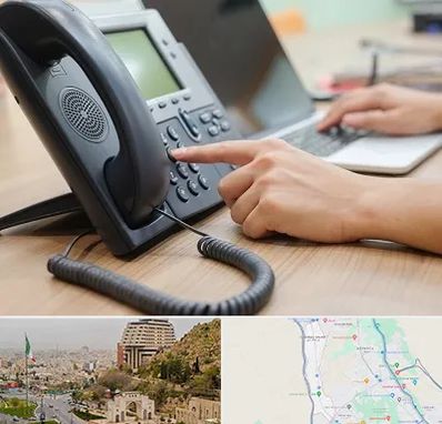 نصاب تلفن سانترال در فرهنگ شهر شیراز