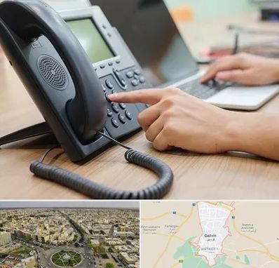 نصاب تلفن سانترال در قزوین