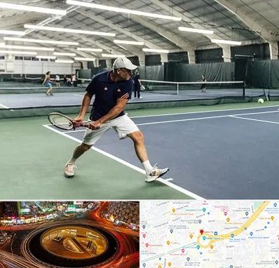 باشگاه تنیس در میدان ولیعصر