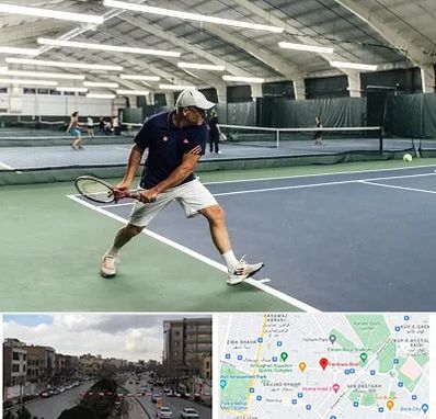 باشگاه تنیس در بلوار فردوسی مشهد