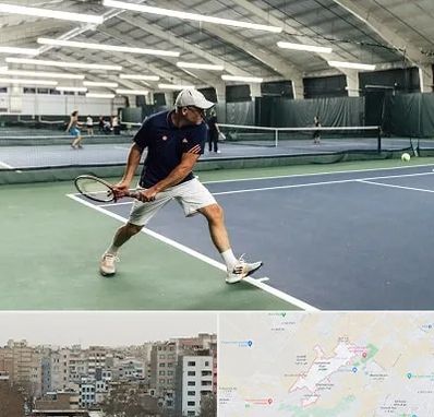 باشگاه تنیس در محمد شهر کرج