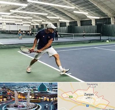 باشگاه تنیس در زنجان