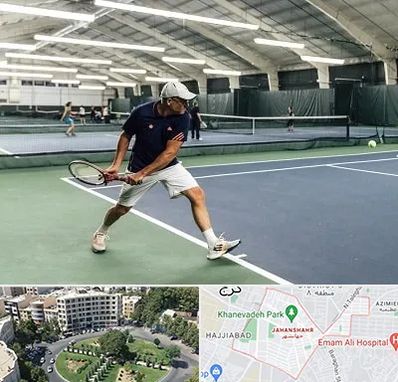 باشگاه تنیس در جهانشهر کرج