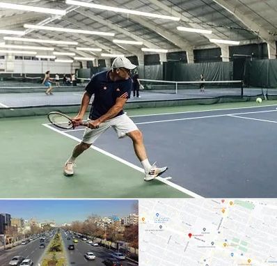باشگاه تنیس در بلوار معلم مشهد