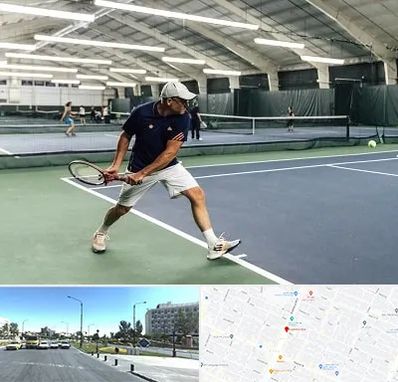 باشگاه تنیس در بلوار کلاهدوز مشهد