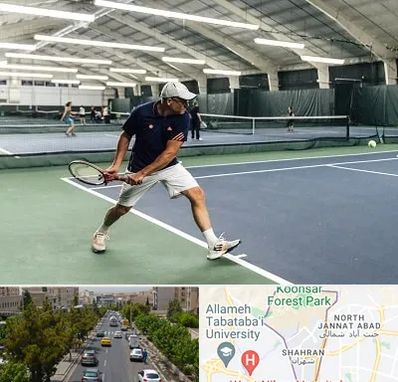 باشگاه تنیس در شهران