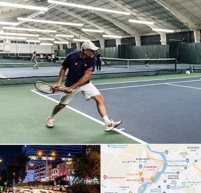 باشگاه تنیس در کیانپارس اهواز