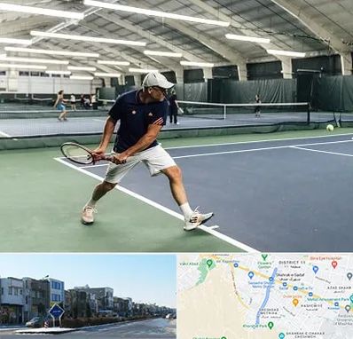 باشگاه تنیس در شریعتی مشهد